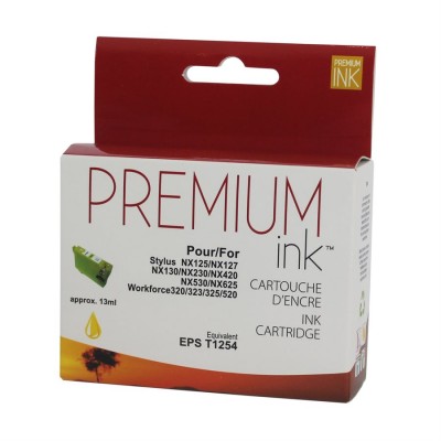 Epson T125420 Compatible jaune Premium Ink